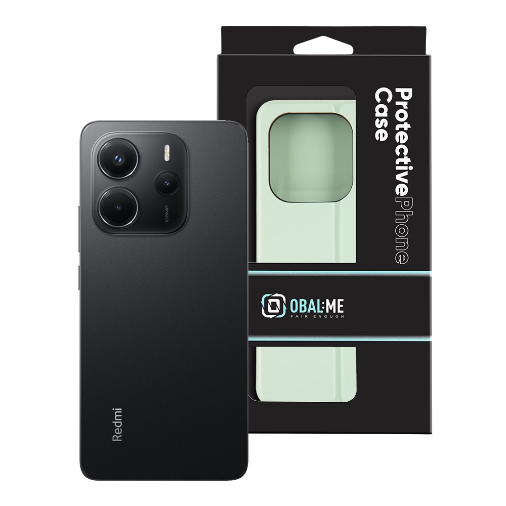 OBAL:ME SmoothTouch Pouzdro pro Xiaomi Redmi Note 14 4G Mint Green