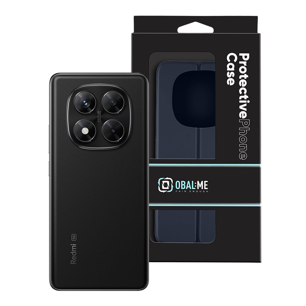 OBAL:ME SmoothTouch Pouzdro pro Xiaomi Redmi Note 14 Pro 4G Dark Blue