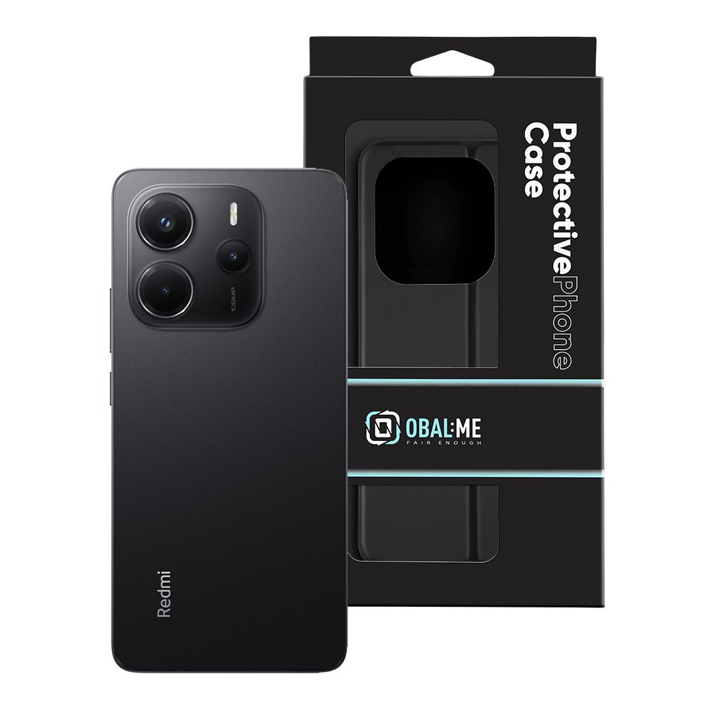 OBAL:ME SmoothTouch Pouzdro pro Xiaomi Redmi Note 14 4G Black