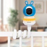 Evolveo Baby Monitor LUX Chytrá 360° videochůvička s nočním viděním, detekcí pláče a pohybu, modrá