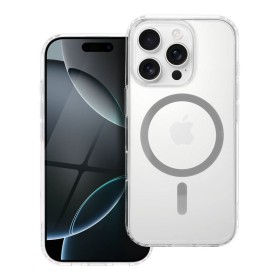 Zadní kryt Drop Glue Colorful Ring Mag Cover compatible with MagSafe pro Apple iPhone 12 Pro Max, šedá