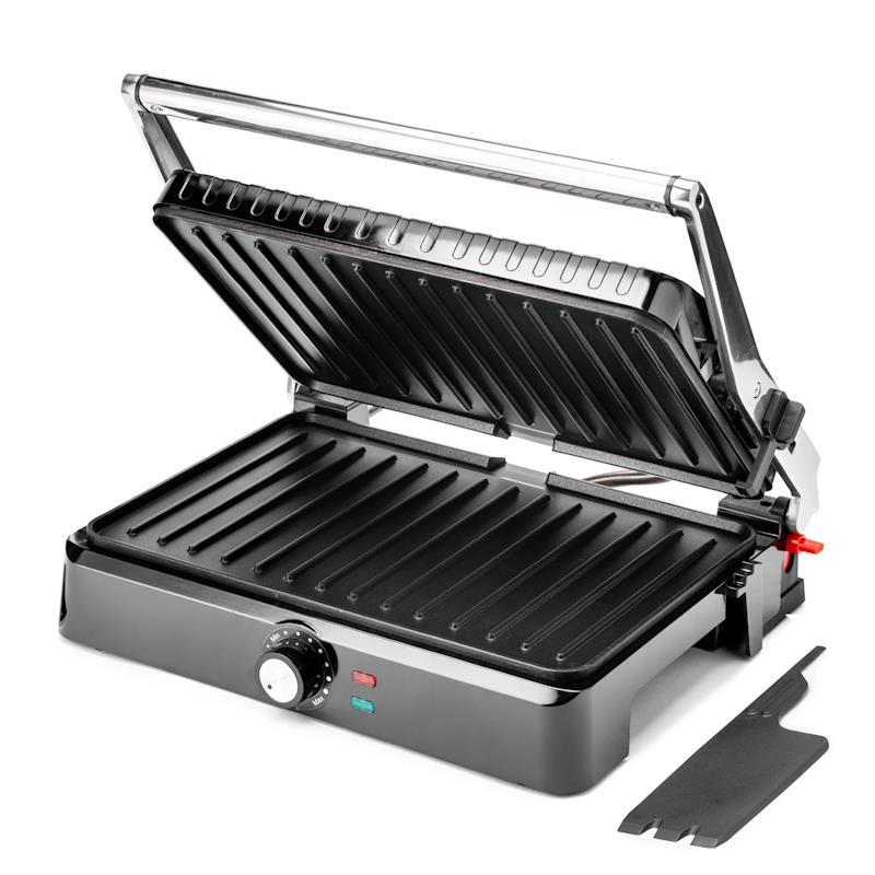 Huslog AK-2143  Kontaktní gril 2200W stříbrná