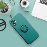 SILICONE RING case for XIAOMI Redmi Note 14 4G (GLOBAL - 164,84mm x 78,15mm x 8,16mm) green