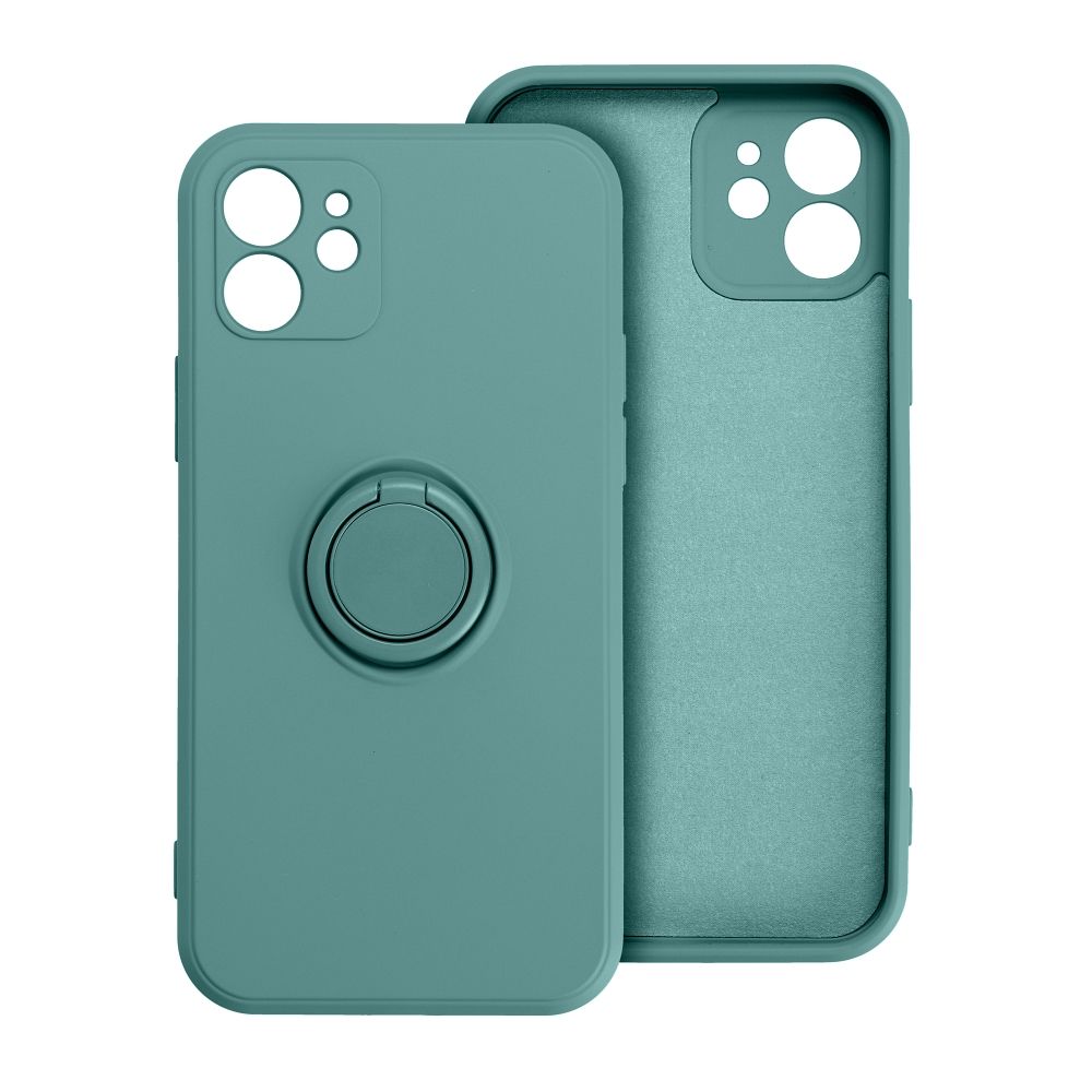 SILICONE RING case for XIAOMI Redmi Note 14 5G green