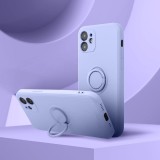 SILICONE RING case for XIAOMI Redmi 14C violet