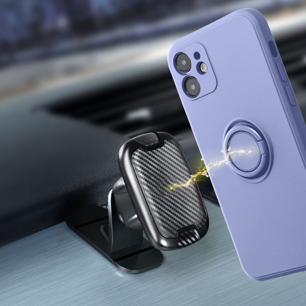 SILICONE RING case for XIAOMI Redmi 14C violet