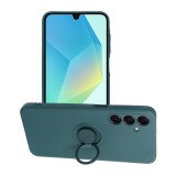 SILICONE RING case for SAMSUNG A16 5G / A16 4G green