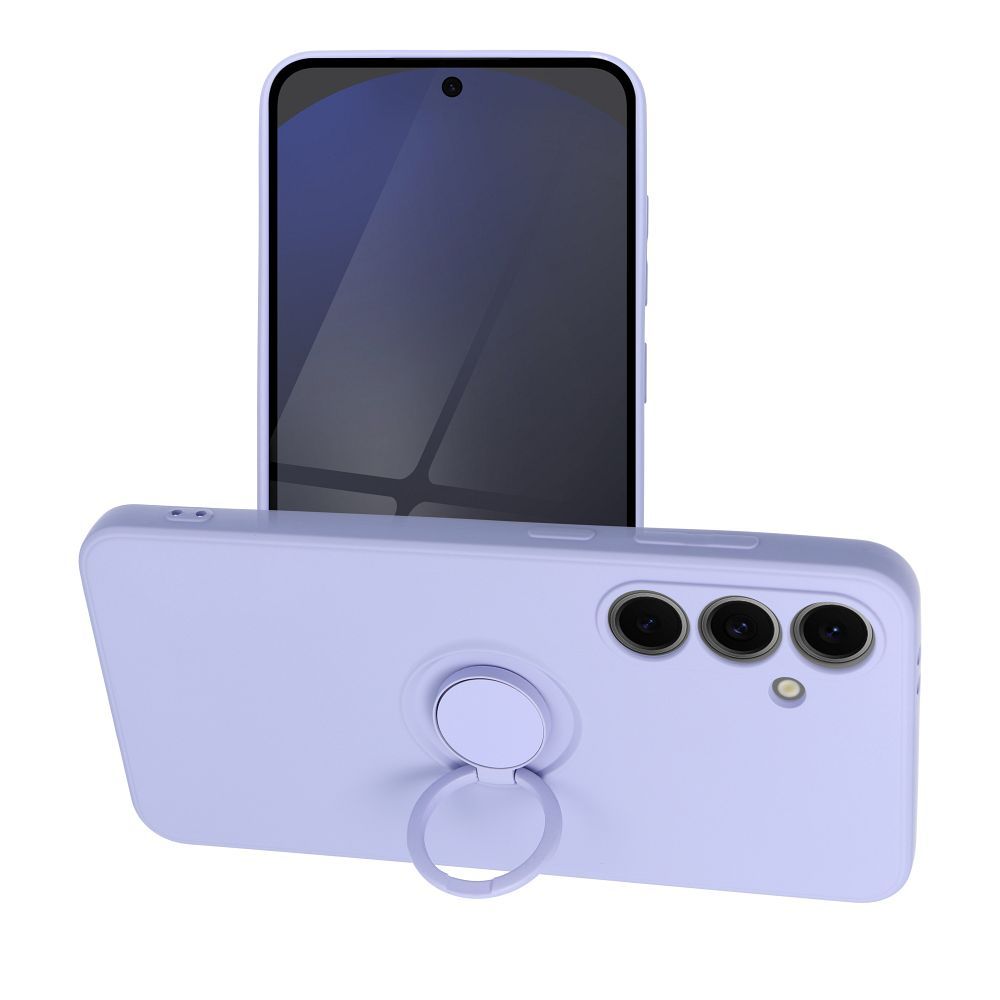 SILICONE RING case for SAMSUNG S24 FE violet
