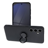 SILICONE RING case for SAMSUNG S24 FE black