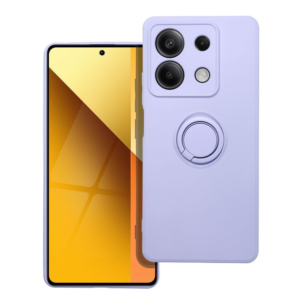 SILICONE RING case for XIAOMI Redmi Note 13 5G violet