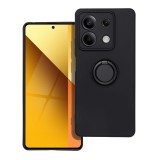 SILICONE RING case for XIAOMI Redmi Note 13 5G black