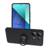 SILICONE RING case for XIAOMI Redmi Note 13 4G black
