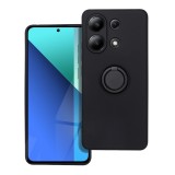 SILICONE RING case for XIAOMI Redmi Note 13 4G black