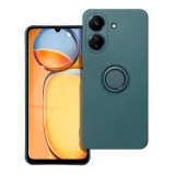 SILICONE RING Case for XIAOMI Redmi 13C / POCO C65 green