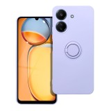 SILICONE RING case for XIAOMI Redmi 13C / POCO C65 violet