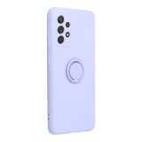 SILICONE RING case for SAMSUNG A52 5G / A52 LTE ( 4G ) / A52S violet