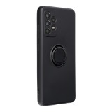 SILICONE RING case for SAMSUNG A52 5G / A52 LTE ( 4G ) / A52S black