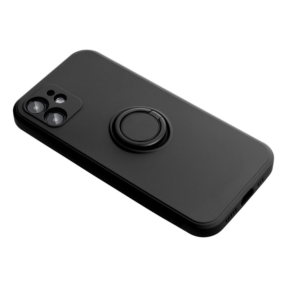 SILICONE RING case for IPHONE 13 Pro black
