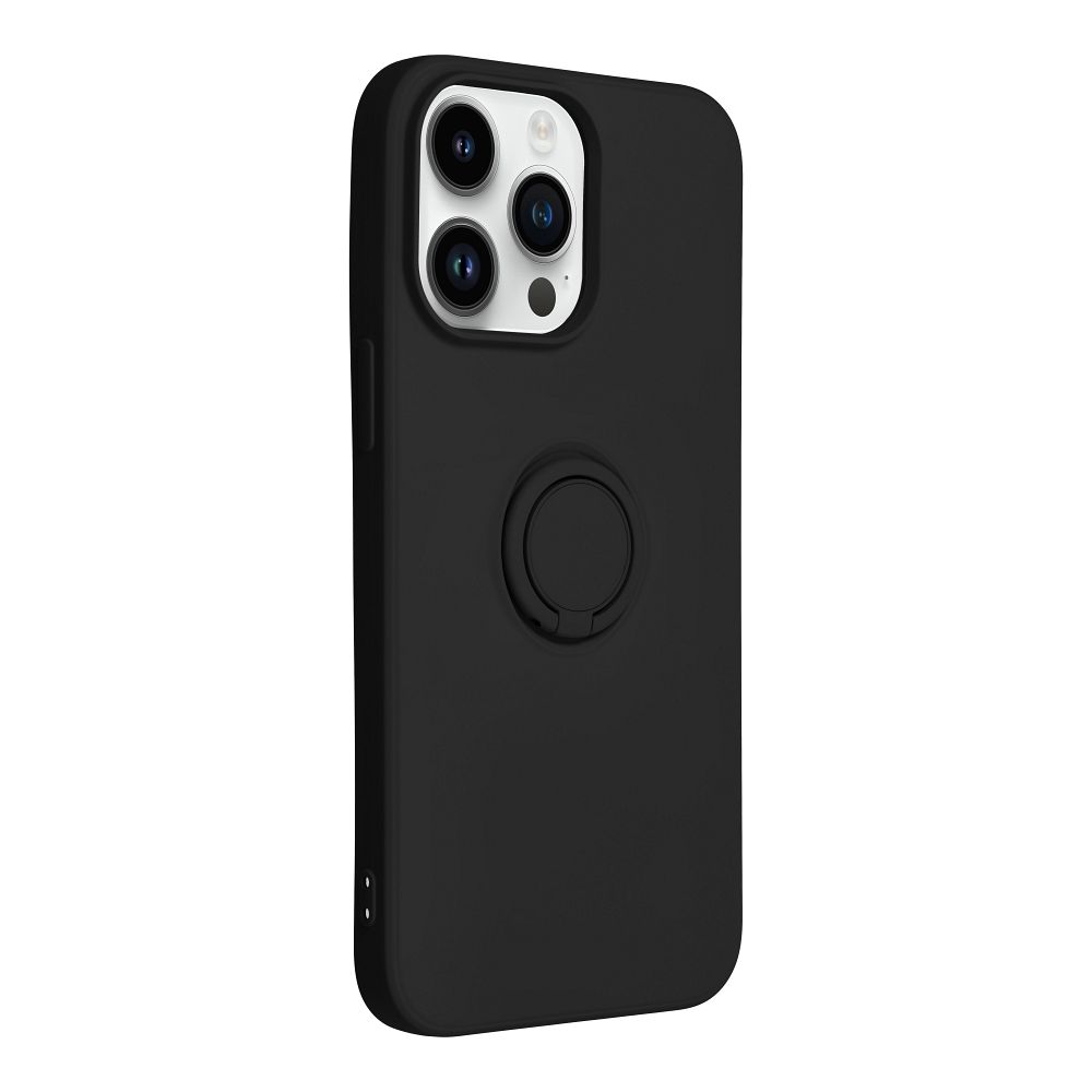 SILICONE RING case for IPHONE 14 Pro Max black