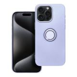 SILICONE RING case for IPHONE 15 Pro Max violet