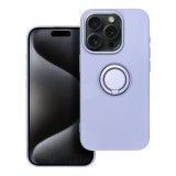SILICONE RING case for IPHONE 15 Pro violet
