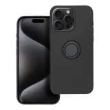 SILICONE RING case for IPHONE 15 Pro Max black