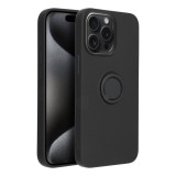 SILICONE RING case for IPHONE 15 Pro Max black