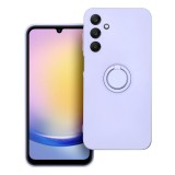 SILICONE RING case for SAMSUNG A25 5G violet