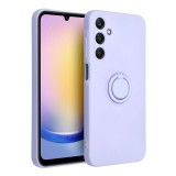 SILICONE RING case for SAMSUNG A25 5G violet