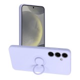 SILICONE RING case for SAMSUNG S24 Plus violet