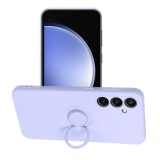 SILICONE RING case for SAMSUNG S23 FE violet