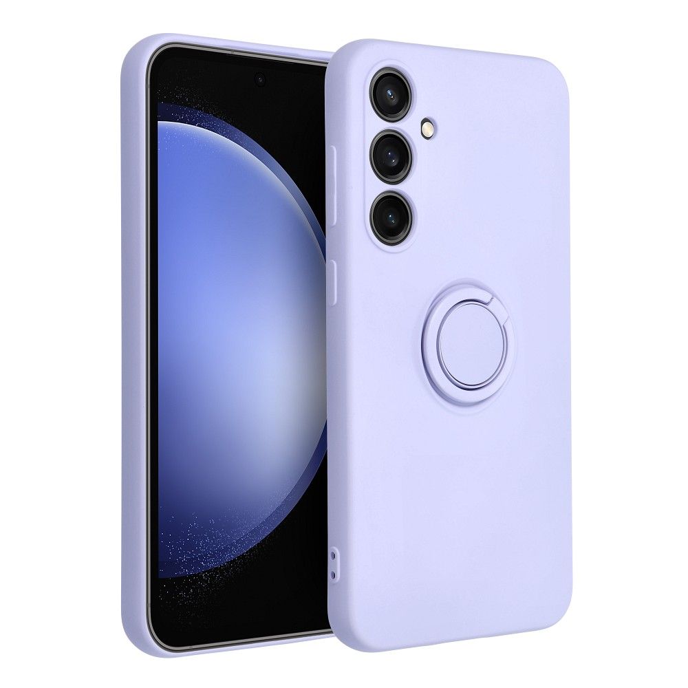 SILICONE RING case for SAMSUNG S23 FE violet