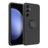 SILICONE RING case for SAMSUNG S23 FE black