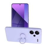 SILICONE RING case for XIAOMI Redmi Note 13 Pro Plus 5G violet