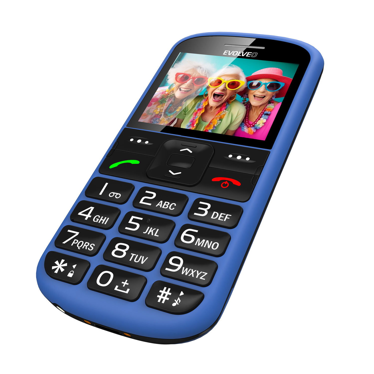 Evolveo EasyPhone XS modrá