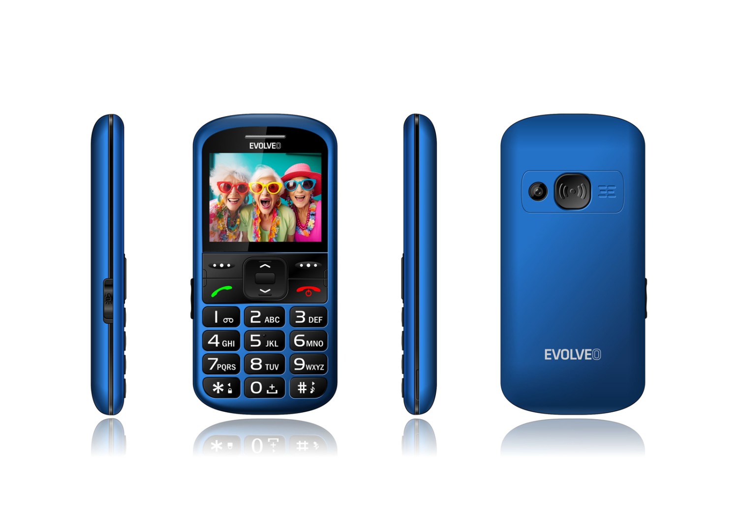 Evolveo EasyPhone XS modrá