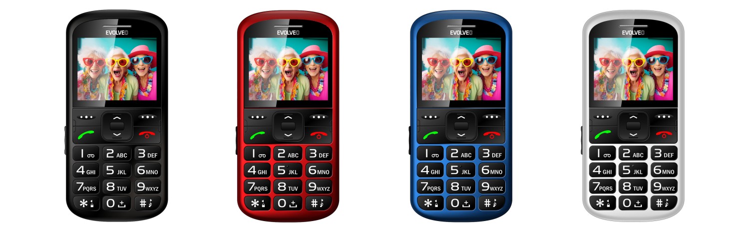 Evolveo EasyPhone XS bílá