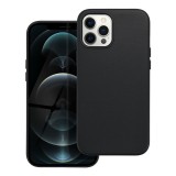LEATHER MAG COVER case for IPHONE 12 Pro Max black