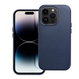 LEATHER MAG COVER case for SAMSUNG S25 ULTRA indigo blue