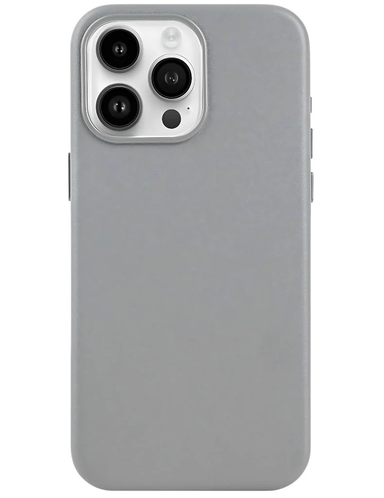 Zadní kryt LEATHER MAG COVER case pro Samsung Galaxy S25, grey