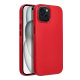 Zadní kryt LEATHER MAG COVER case pro Samsung Galaxy S25, red