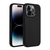 LEATHER MAG COVER case for SAMSUNG S25 black