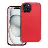Zadní kryt LEATHER MAG COVER case pro Apple iPhone 16, red