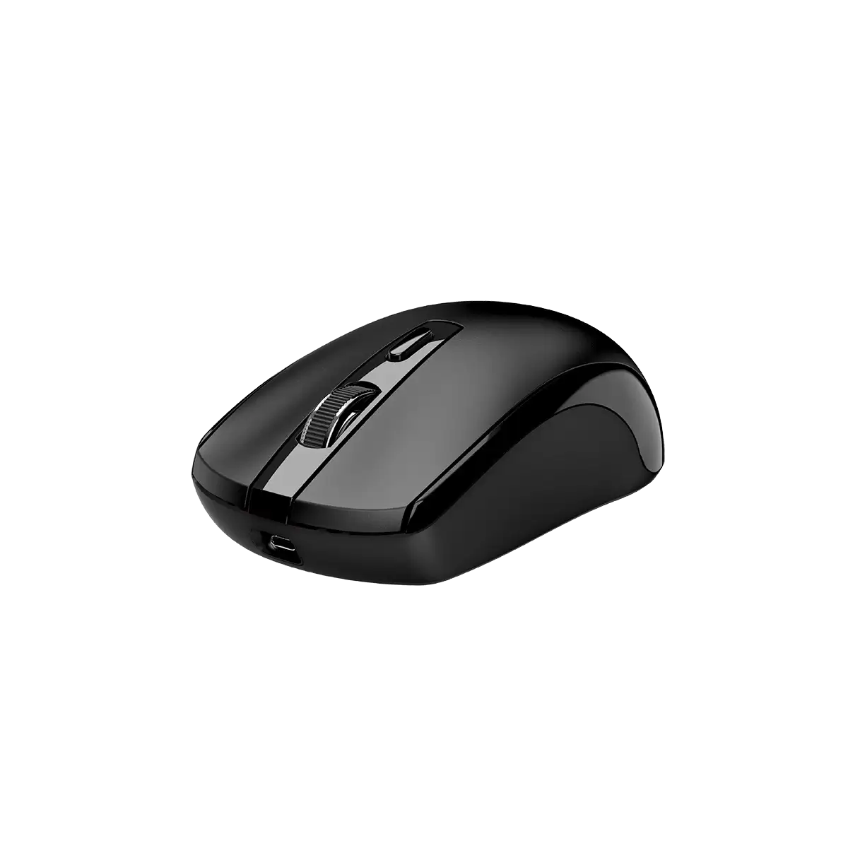 Genius ECO-8150 /Bezdrátová/Optická/1200DPI/4 tlačítka/2,4GHz/USB-A/USB-C nabíjení/ černá