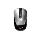 Genius NX-7125 /Bezdrátová/Optická/1200DPI/4 tlačítka/Copilot/2,4GHz/USB-A/ černo-stříbrná