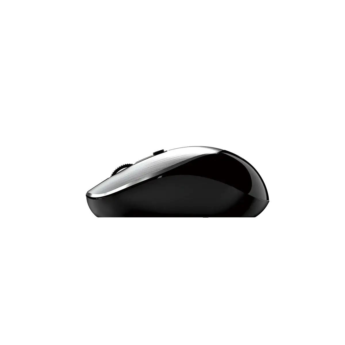 Genius NX-7125 /Bezdrátová/Optická/1200DPI/4 tlačítka/Copilot/2,4GHz/USB-A/ černo-stříbrná