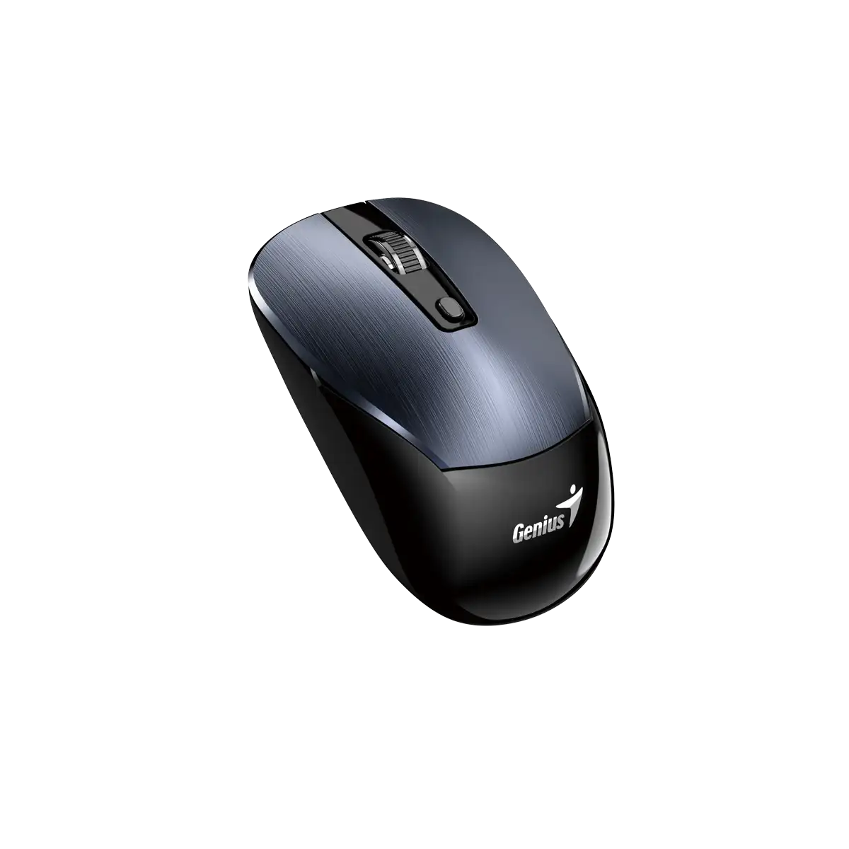 Genius NX-7125 /Bezdrátová/Optická/1200DPI/4 tlačítka/Copilot/2,4GHz/USB-A/ kovově šedá