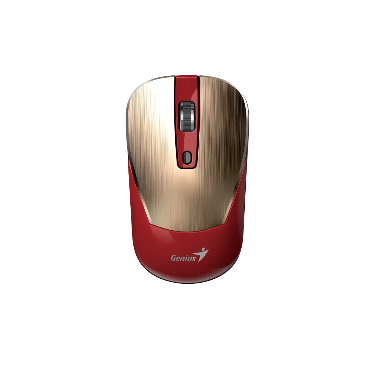 Genius NX-7125 /Bezdrátová/Optická/1200DPI/4 tlačítka/Copilot/2,4GHz/USB-A/ červeno-zlatá