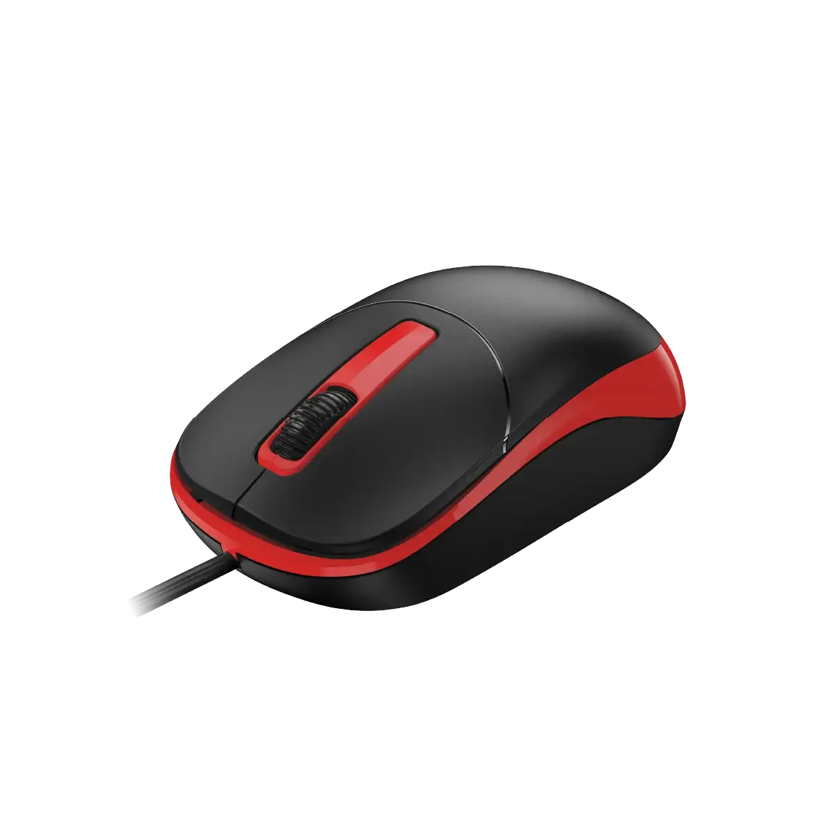 Genius DX-123 /Drátová/Optická/1200DPI/3 tlačítka/USB/ černo-červená