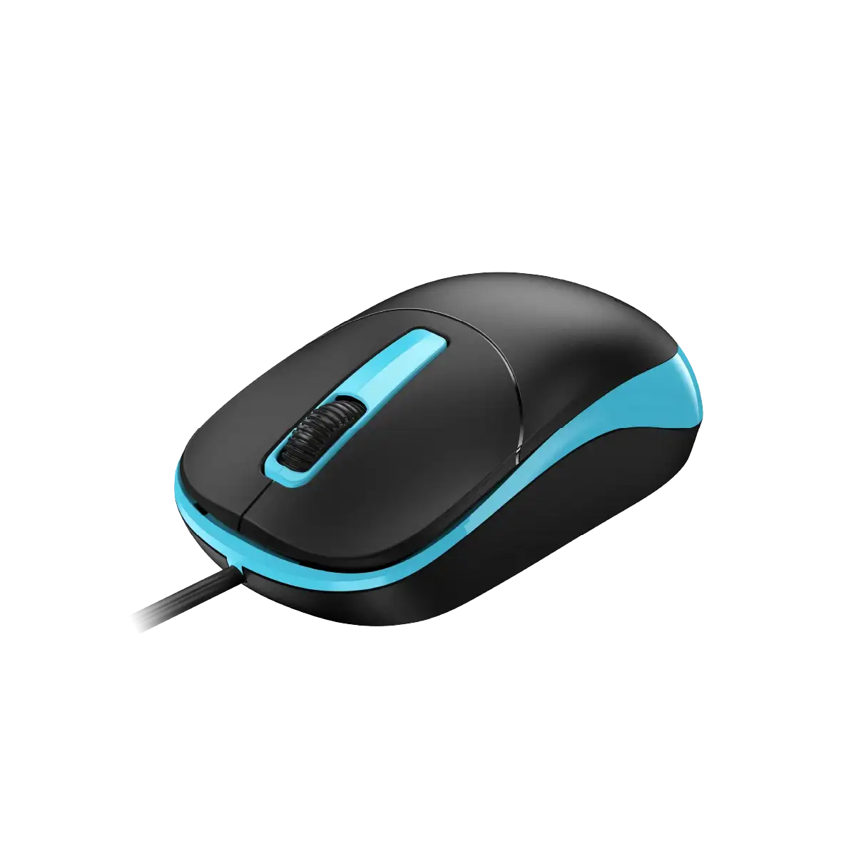 Genius DX-123 /Drátová/Optická/1200DPI/3 tlačítka/USB/ černo-modrá
